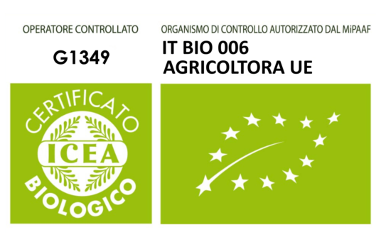 ICEA logo certificato biologico agriturismo BioBagnolese