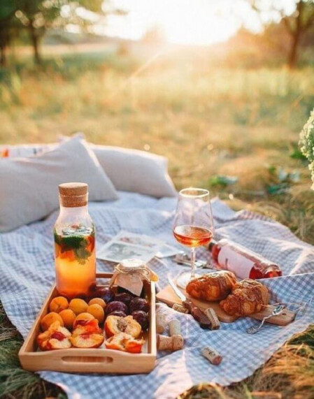 Picnic all'aperto e barbecue